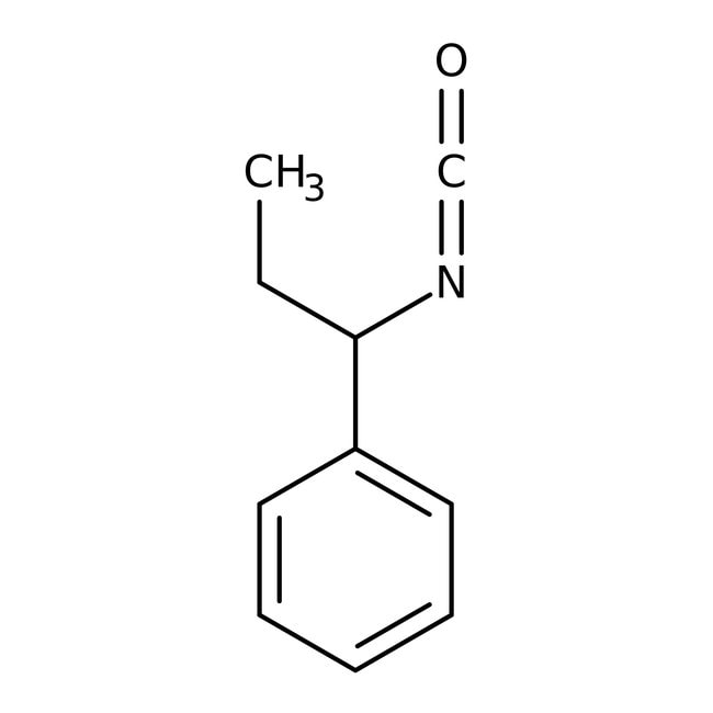 (S)-(-)-1-Phenylpropylisocyanat, 95 %, T