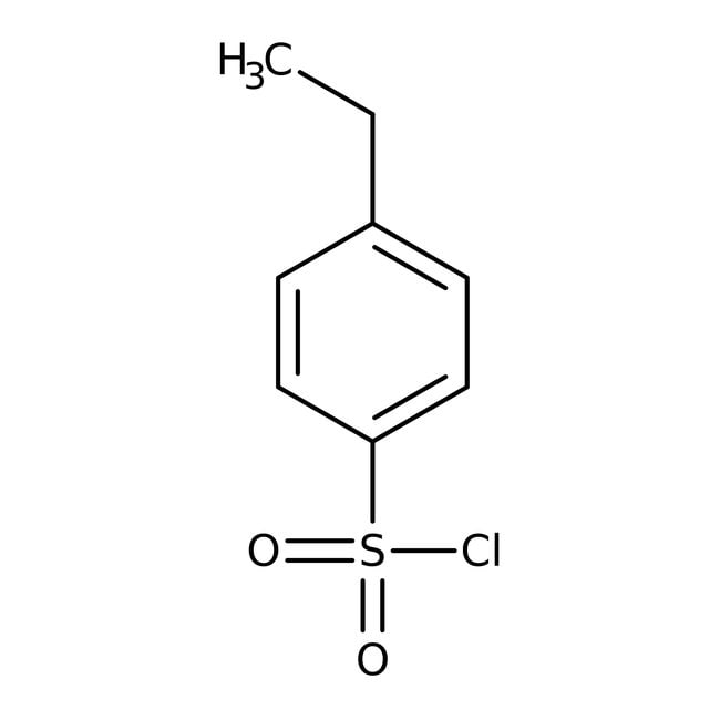 4-Ethylbenzolsulfonylchlorid, 97 %, Alfa