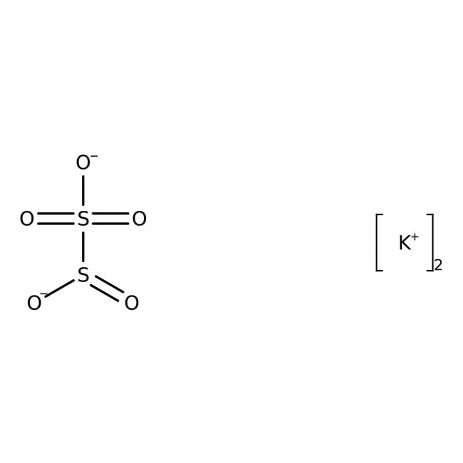 Kaliummetabisulfit, &> 95 %, Potassium m