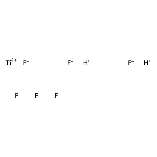 Dihydrogenhexafluorotitanat, 60 % w/w wä