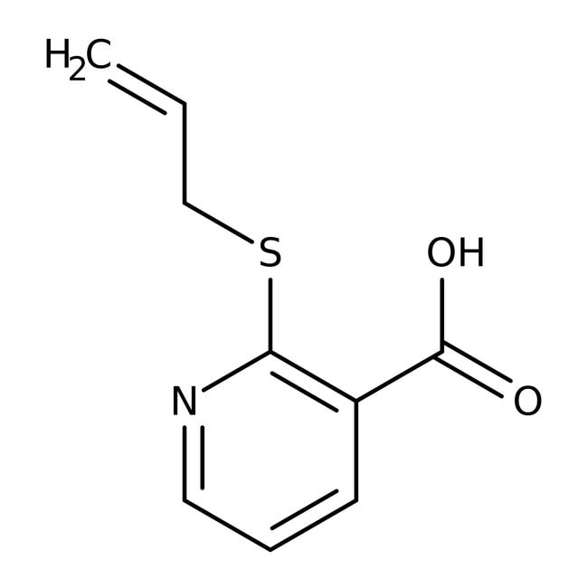 2-(Allylthio)nicotinsäure, 98 %, Alfa Ae