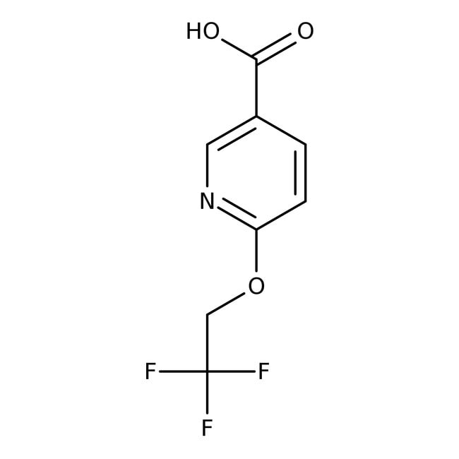 6-(2,2,2-Trifluorethoxy)-nicotinsäure, >