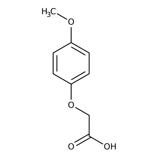 4-Methoxyphenoxyessigsäure, 98 %, Alfa A