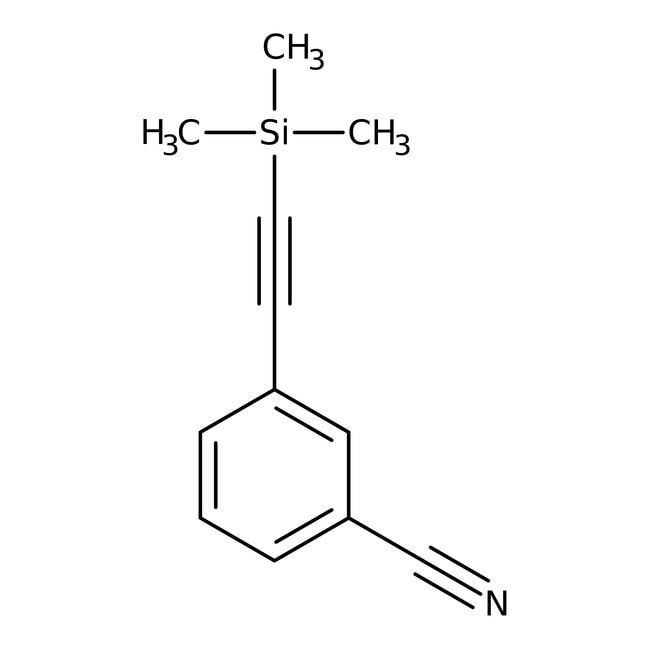 3-[(Trimethylsilyl)ethinyl]benzonitril,