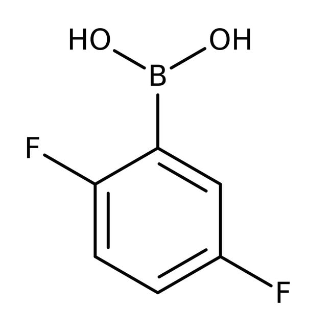 2,5-Difluorbenzenboronsäure, 96 %, Alfa