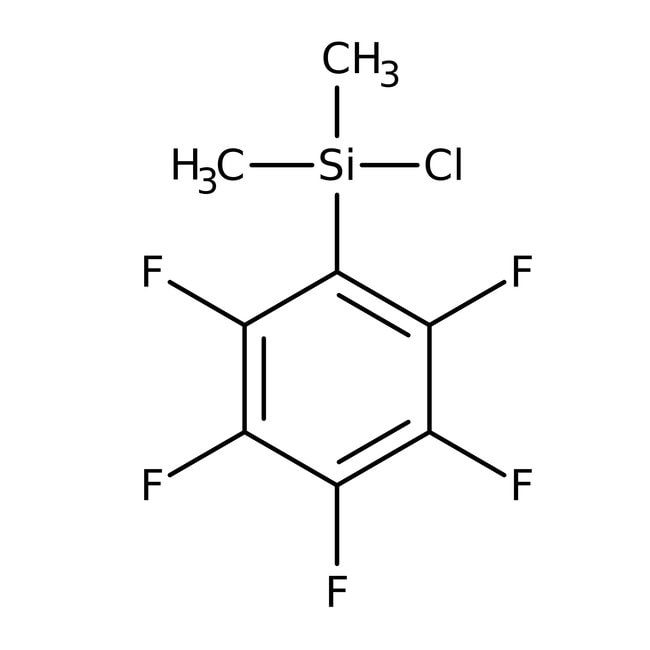 Chlordimethyl(pentafluorphenyl)silan, 96