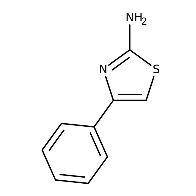 2-Amino-4-phenylthiazol, 98 %, Alfa Aesa