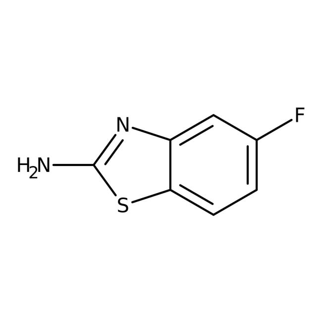 2-Amino-5-Fluorbenzothiazol, 98 %, Alfa