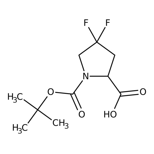 N-Boc-4,4-Difluor-L-Prolin, 97+ %, Alfa