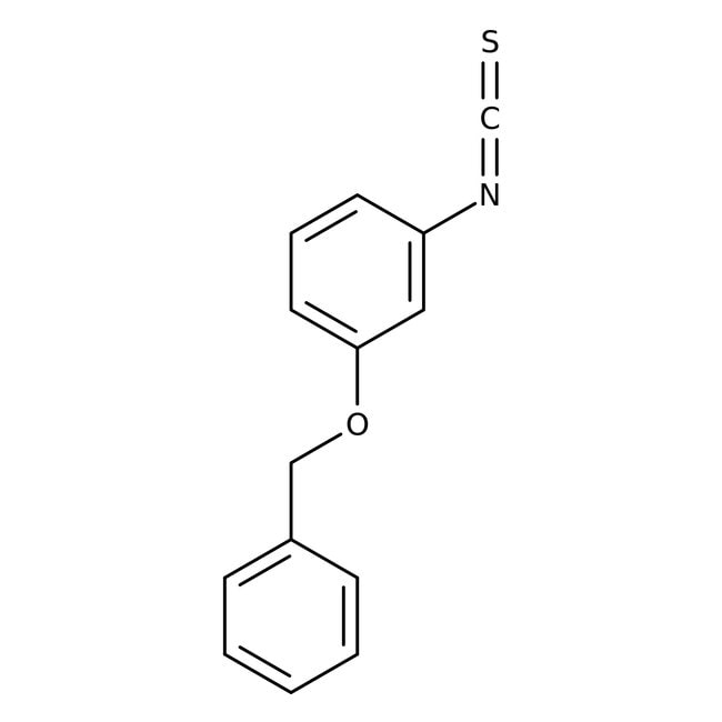 3-Benzyloxyphenylisothiocyanat, 97 %, Al