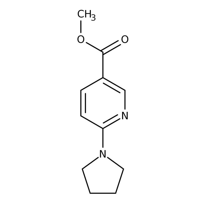 Methyl 6-(1-pyrrolidinyl)nicotinat, 97 %