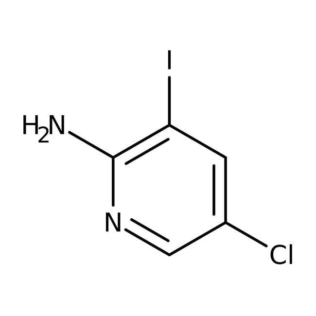 2-Amino-5-chlor-3-iodpyridin, 95 %, Alfa