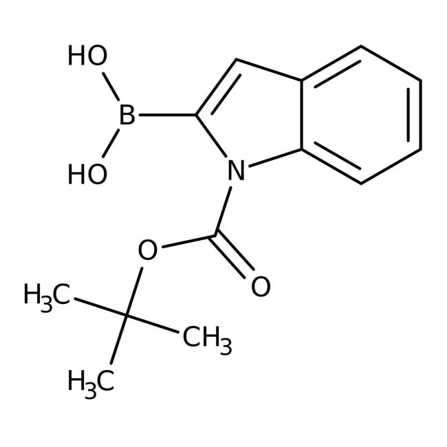 1-Boc-indol-2-boronsäure, 95 %, Alfa Aes