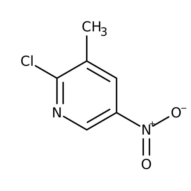 2-Chlor-3-methyl-5-nitropyridin, 97 %, T