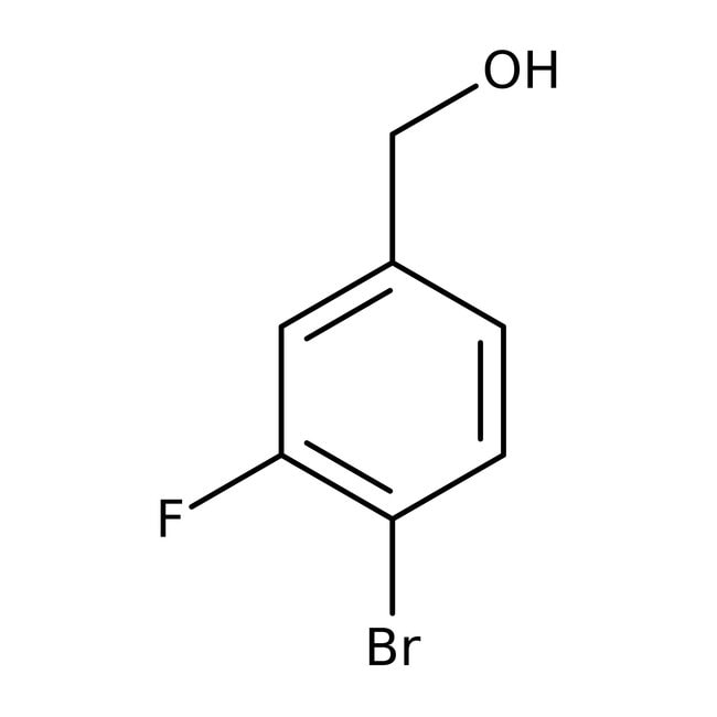 4-Brom-3-fluorbenzylalkohol, 96 %, Alfa