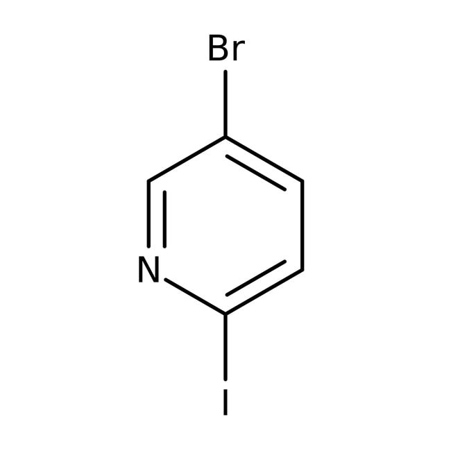 5-Brom-2-iodpyridin, 98 %, 5-Bromo-2-iod