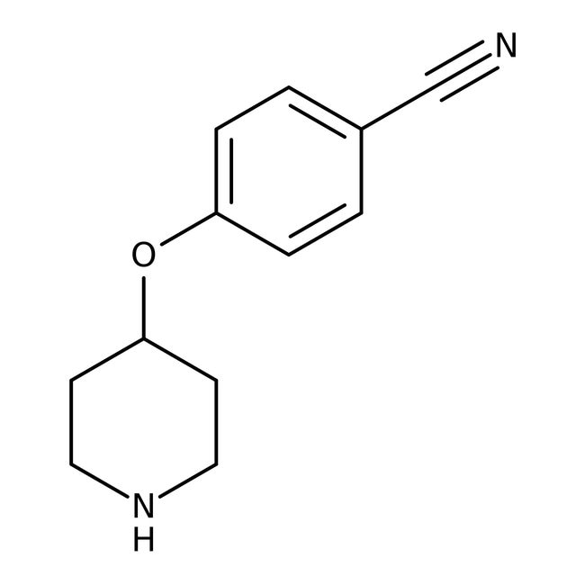 4-(4-Piperidinyloxy)benzonitril, 98 %, A