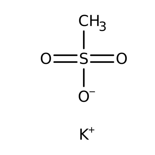 Kaliummethansulfonat, 99 %, Alfa Aesar K