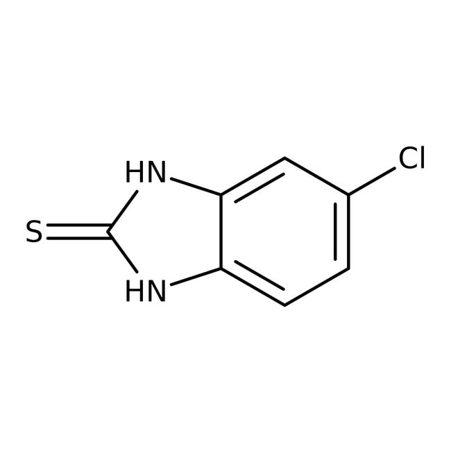 5-Chlor-2-mercaptobenzimidazol, 98 %, Al