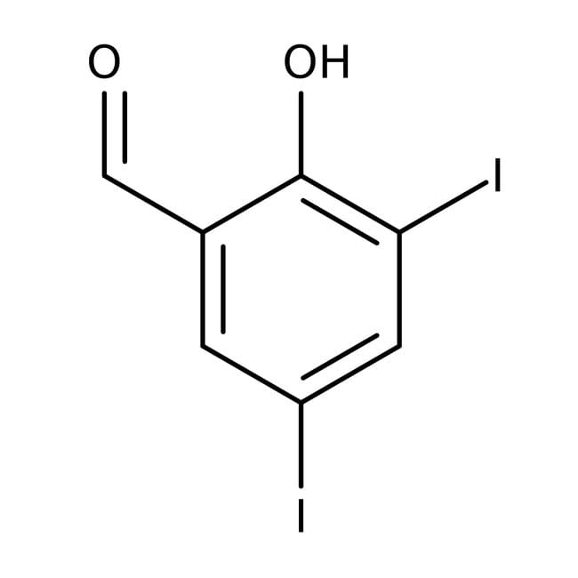 3,5-Diiodsalicylaldehyd, 98+ %, 3,5-Diio