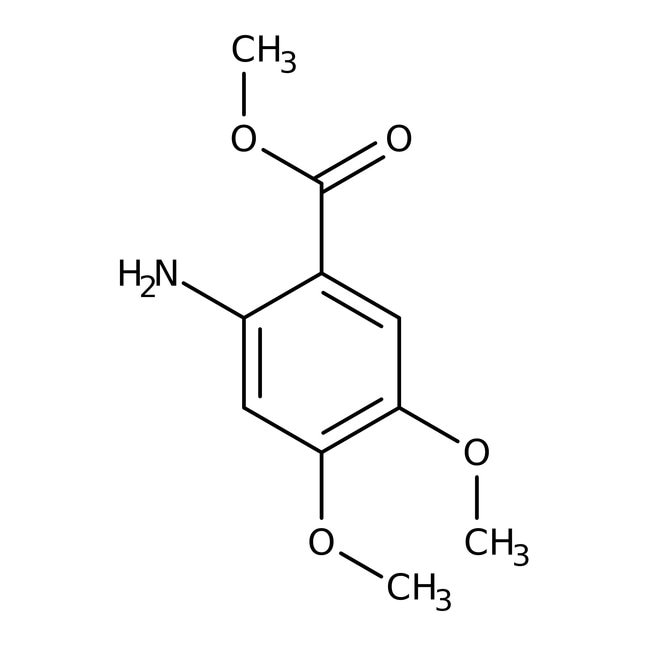 Methyl 2-amino-4,5-Dimethoxybenzoat, 98