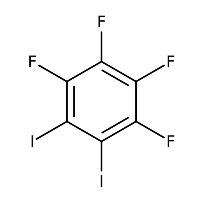 1,2-Diiodtetrafluorbenzol, 99 %, 1,2-Dii