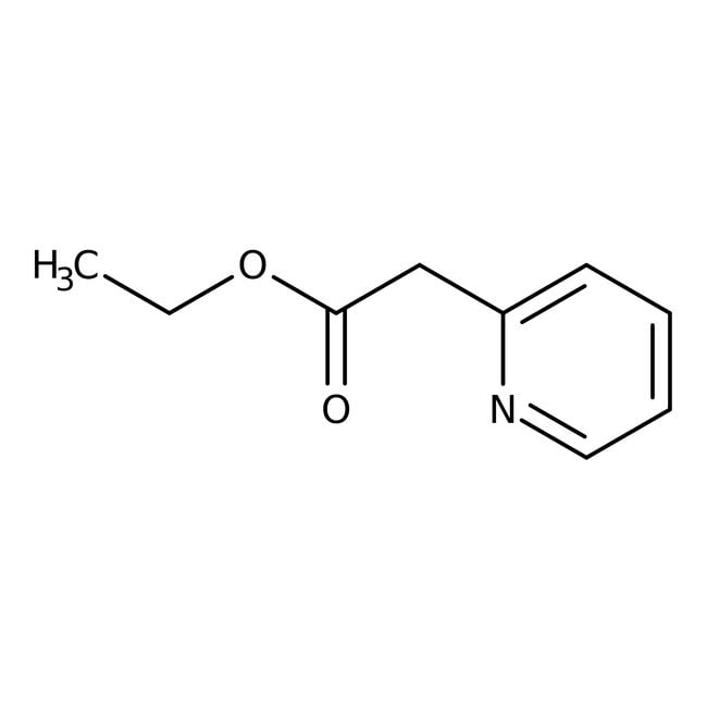 Ethyl2-Pyridinacetat, 98 %, Alfa Aesar E