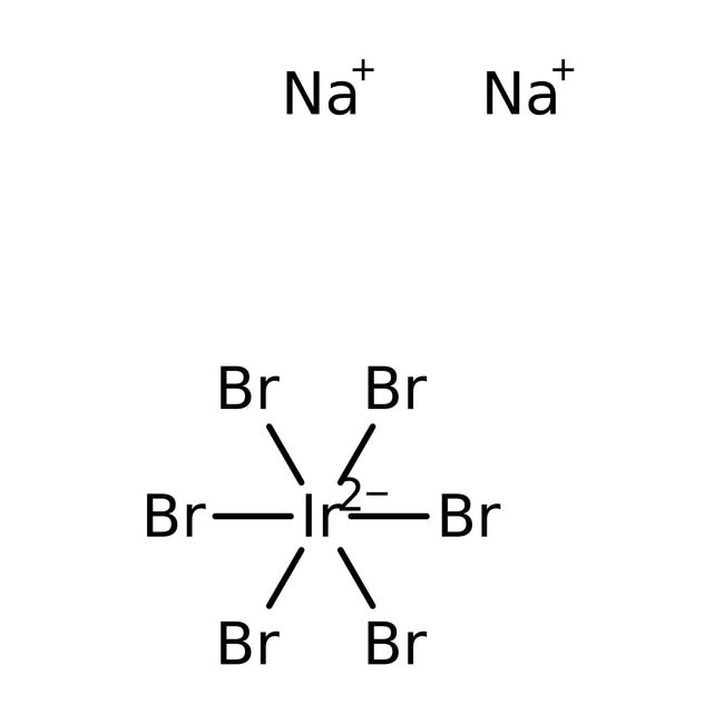 Natriumhexabromiridat(IV), Ir 24.1 % min