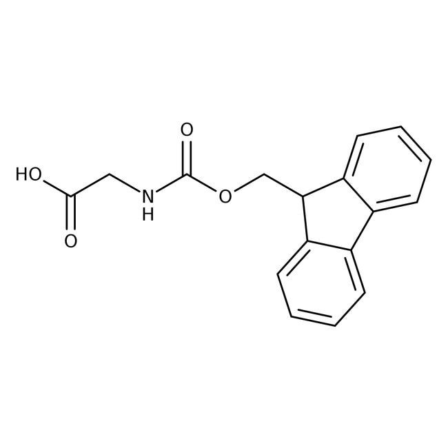 N-Fmoc-Glycin, 98 %, N-Fmoc-glycine, 98%