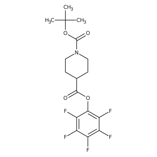 1-tert-Butyl 4-(pentafluorphenyl) piperi