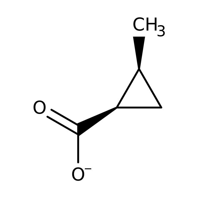 2-Methylcyclopropanecarbonsäure, cis + t