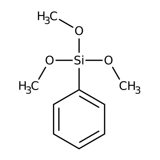 Phenyltrimethoxysilan, 97 %, Alfa Aesar