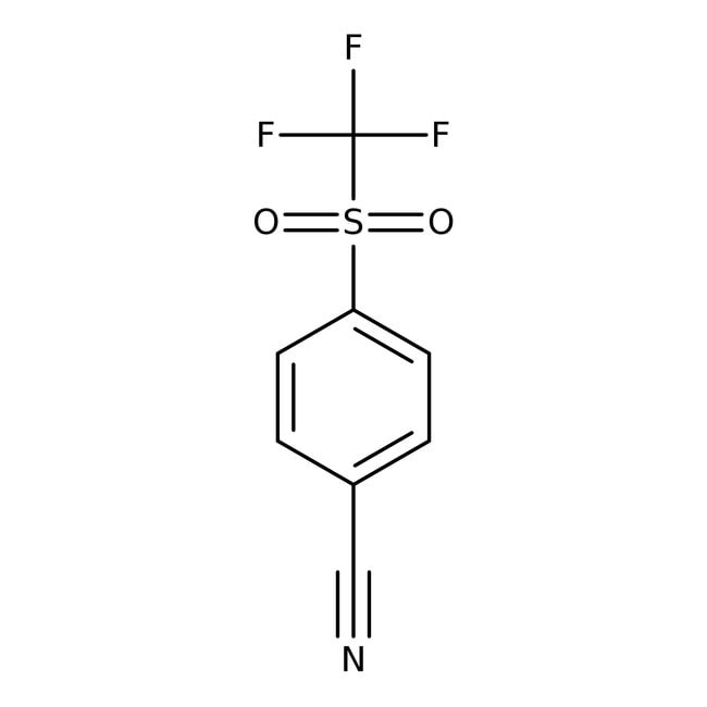 4-(Trifluormethylsulfonyl)benzonitril, 9