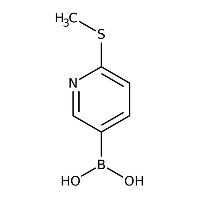 6-(Methylthio)pyridin-3-Boronsäure, 95 %