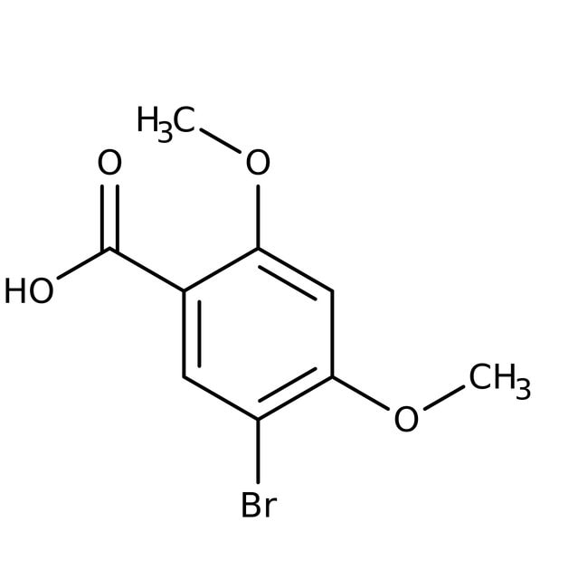 5-Brom-2,4-Dimethoxybenzoesäure, 97 %, A