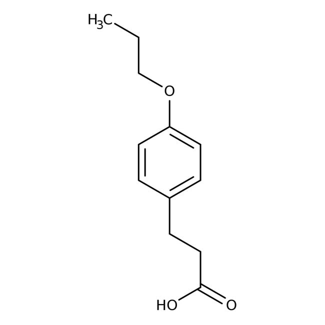 3-(4-n-Propoxyphenyl)propionsäure, 96 %,