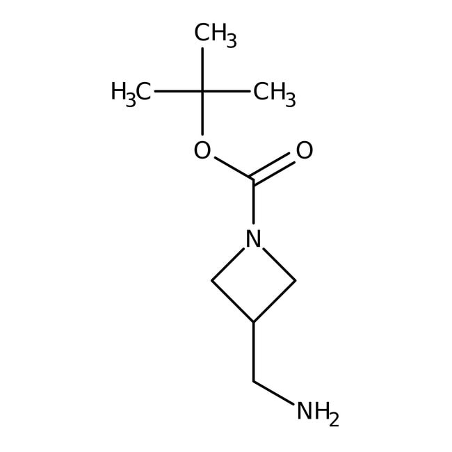 1-Boc-3-(Aminomethyl)azetidin, 97 %, Alf