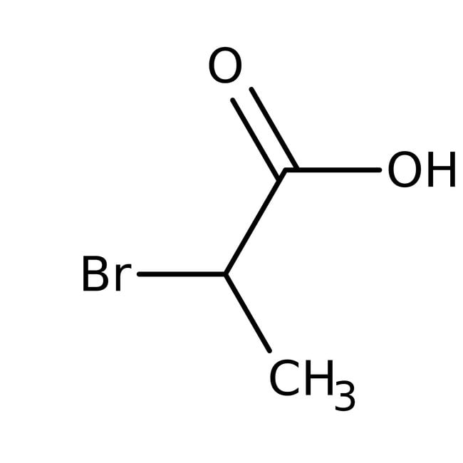 (S)-(-)-2-Brompropionsäure, 98 %, &>85 %