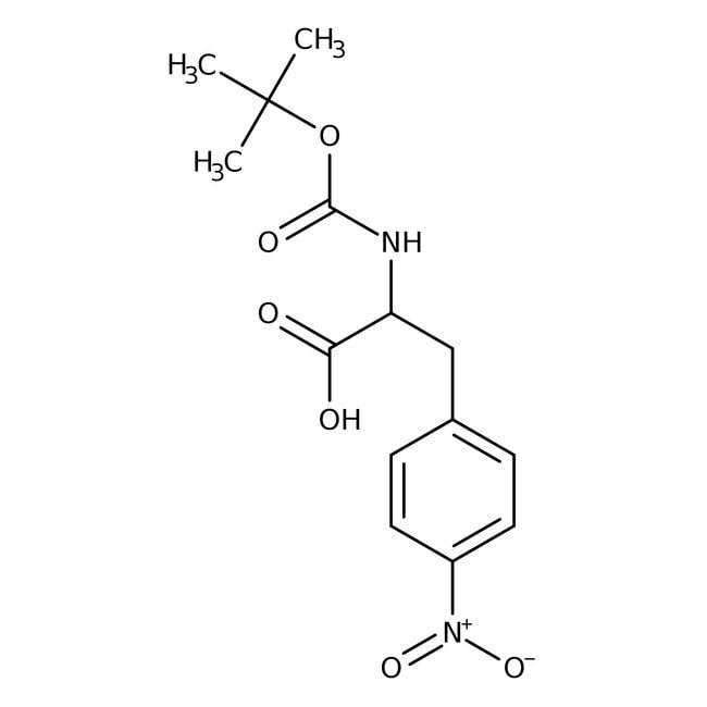 N-Boc-4-Nitro-L-Phenylalanin, 95 %, Alfa