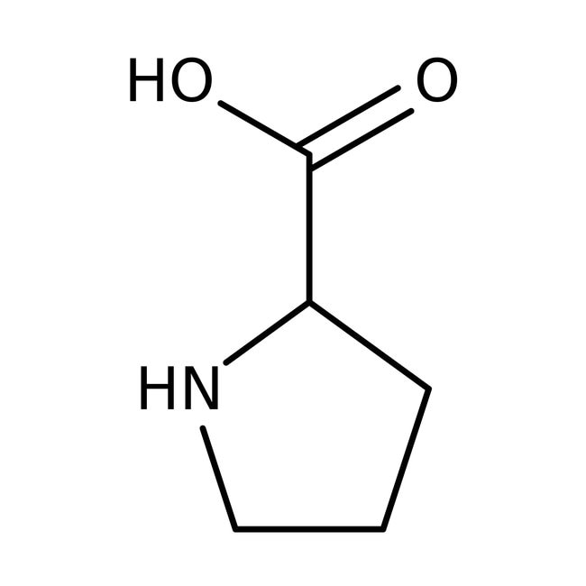 D-Prolin, 99 %, D-Proline, 99%, C5H9NO2,