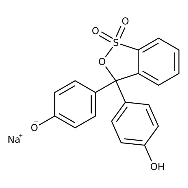 Phenolrot, Natriumsalz, 0.02 % w/v aq.,