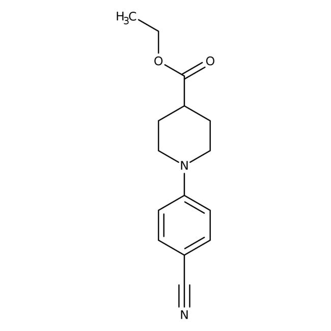 Ethyl1-(4-cyanphenyl)-4-piperidinecarbox