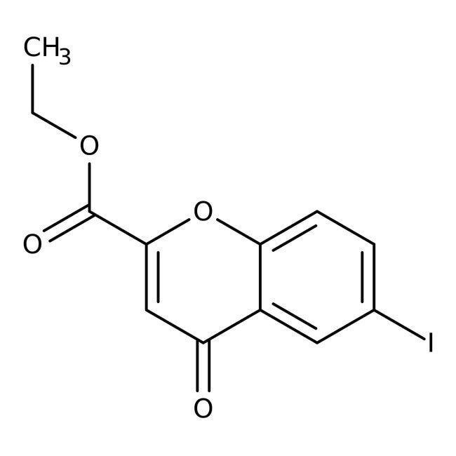 Ethyl6-iodo-4-oxo-4H-chromen-2-carboxyla