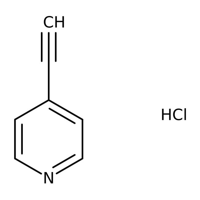 4-Ethinylpyridin Hydrochlorid, 97 %, Alf