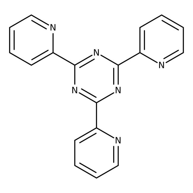 2,4,6-Tri-(2-pyridyl)-1,3,5-triazin, 98