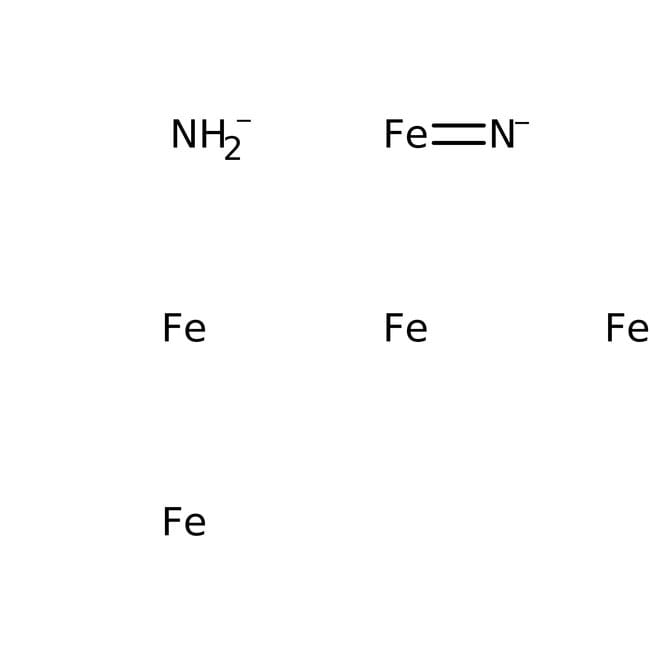 Eisennitrid, Iron nitride, Fe6H2N2-2, CA