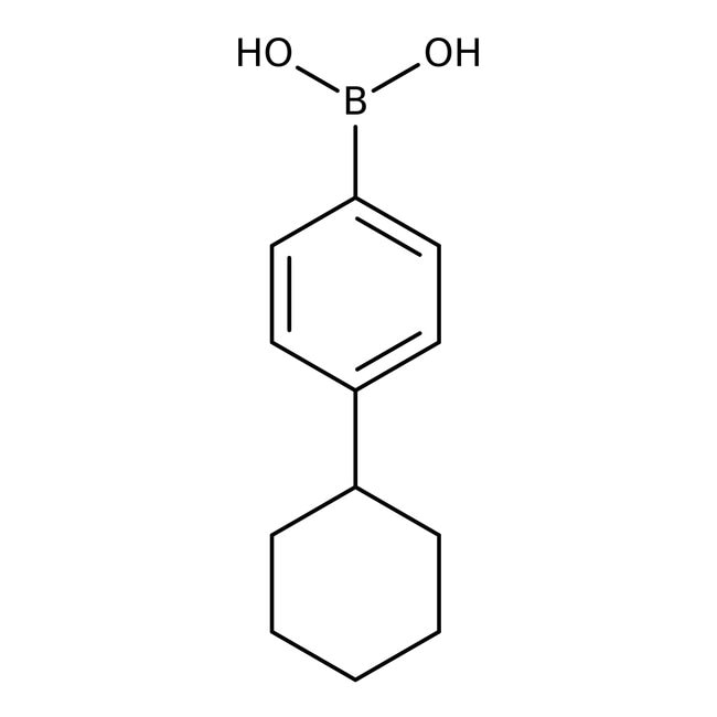 4-Cyclohexylbenzolboronsäure, 98 %, Alfa