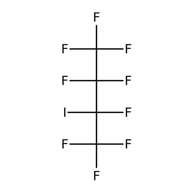 Nonafluor-2-Iodbutan, 98 %, stab. mit Ku