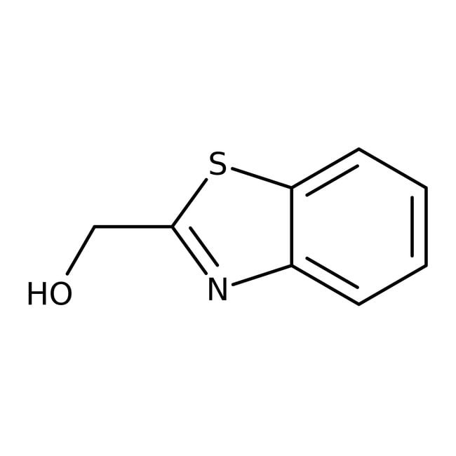 2-Benzothiazolmethanol, 97 %, Alfa Aesar