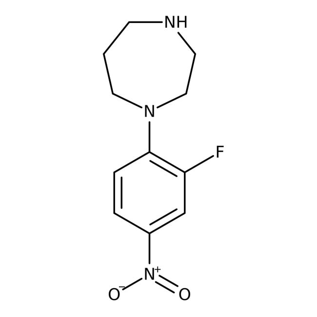 1-(2-Fluoro-4-nitrophenyl)homopiperazin,